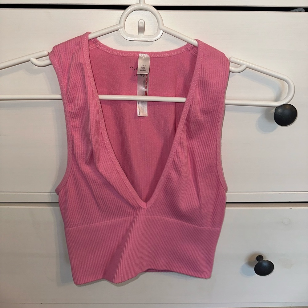 Out from Under pink tank top